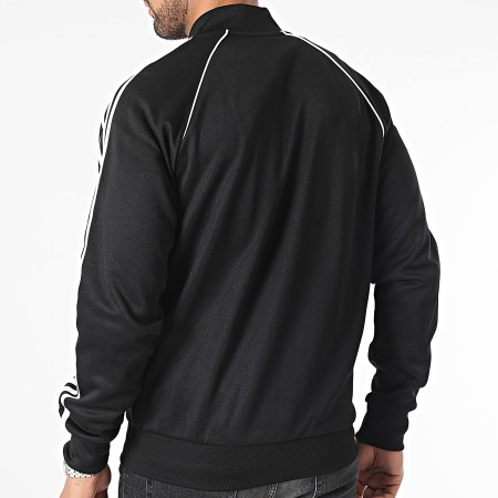 Adidas Originals - Veste Zippée A Bandes IM4545 Noir