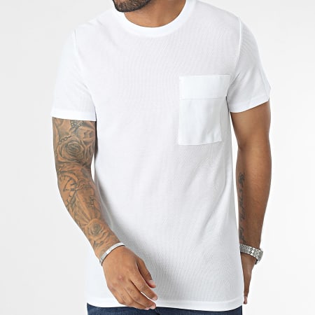 Classic Series Camiseta blanca con bolsillo Ryses