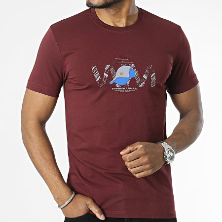 T-Shirt Kaamelott Sergent Tobogo 'C'est Pas Faux' Perceval - Bordeaux - Taille XL - Coton Bio équitable