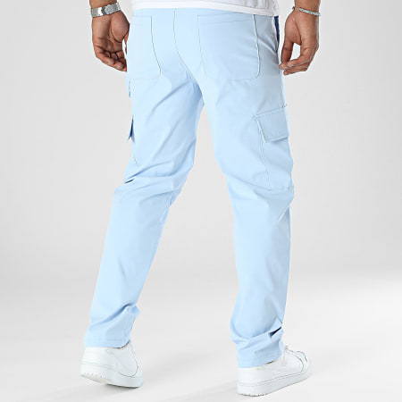 Frilivin - Pantalones de chándal azul claro