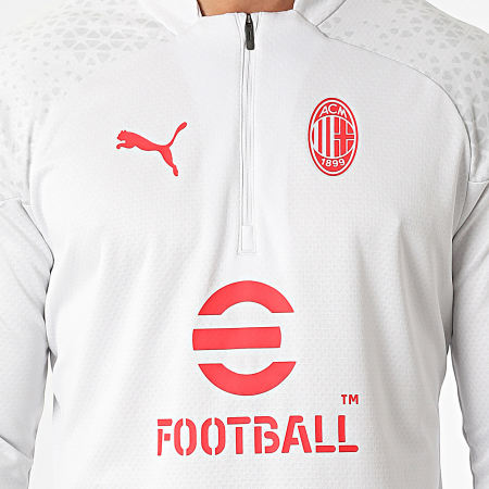 Puma - Tee Shirt Manches Longues AC Milan Training 772241 Gris