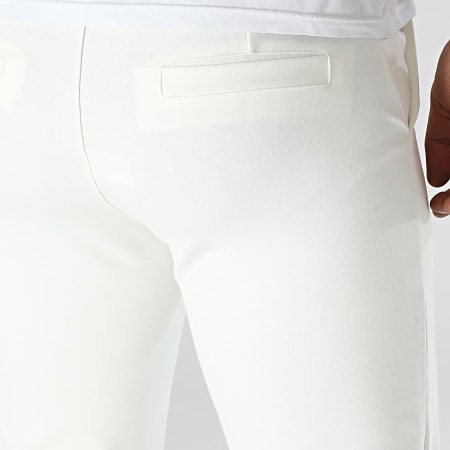 Zelys Paris - Pantalones chinos blancos