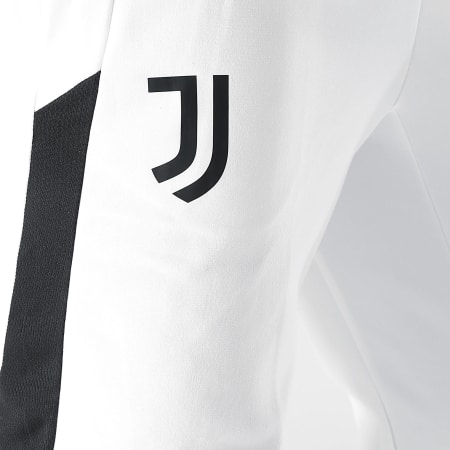 Adidas Performance - Juventus HZ5044 Pantalón de chándal blanco de banda estrecha