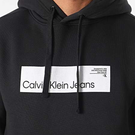 Calvin Klein - Sweat Capuche 4106 Noir