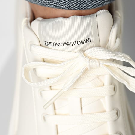 Emporio Armani - X4X633-XM964 Sneakers color bianco sporco