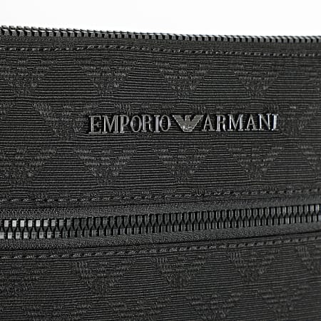 Emporio Armani - Sacoche Flat Messenger Y4M185 Noir