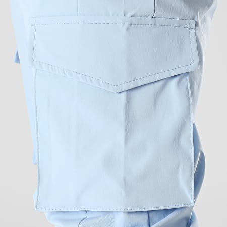 Frilivin - Pantalones de chándal azul claro