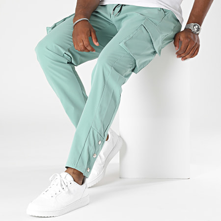 Frilivin - Pantalones de chándal verdes