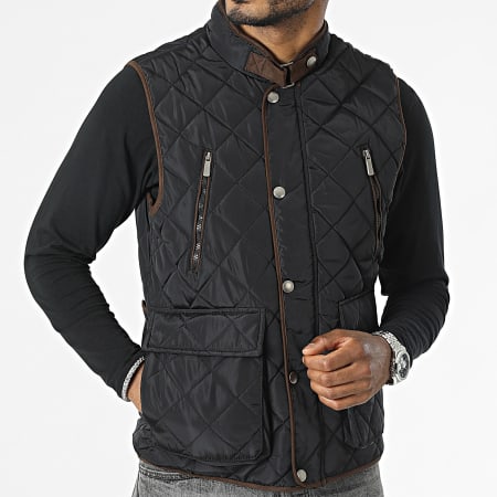 Kymaxx Doudoune Sans Manches Marron LaBoutiqueOfficielle