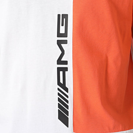 Puma - AMG Statement Camiseta 621191 Blanco Naranja