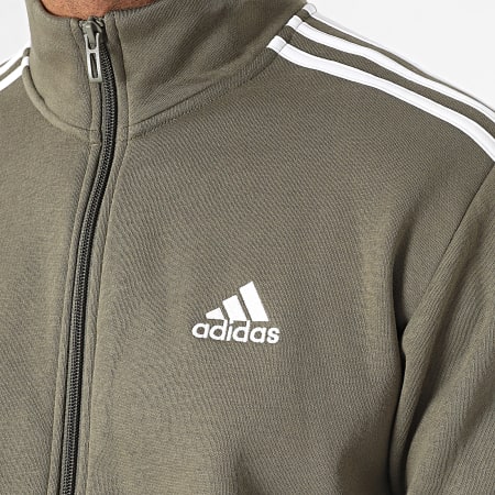 Adidas Sportswear - Ensemble De Survetement A Bandes 3 Stripes IJ6067 Vert Kaki