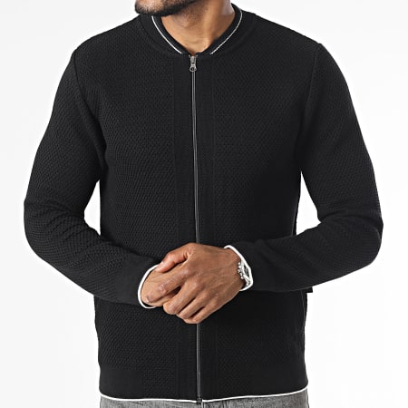 CLVII SWEAT / GILET ZIPPÉ POUR FEMME EN COTON TAILLE M NOIR ET ROSE