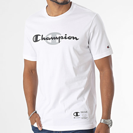 Champion - Tee Shirt 219260 Blanc