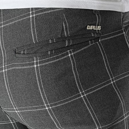 Classic Series - Pantalon A Carreaux Gris