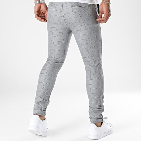 Classic Series Pantalones de cuadros grises Ryses