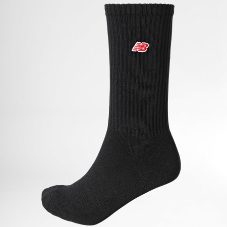 New Balance - Lote de 3 pares de calcetines LAS33763 Negro