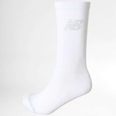 New Balance Lot De 3 Paires De Chaussettes LAS95363 Blanc LaBoutiqueOfficielle