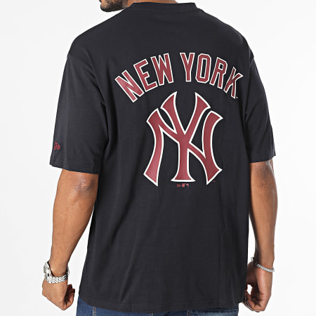 New Era - Maglietta MLB Logo grande New York Yankees 60416323 blu navy