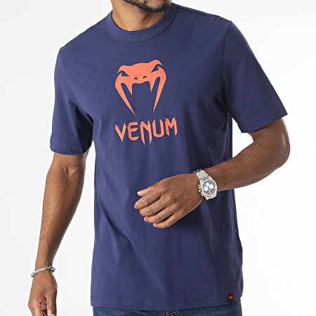 Venum - Camiseta clásica 03526 Azul marino