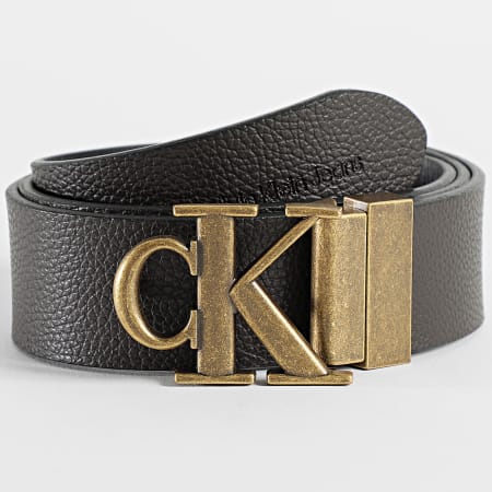 Calvin Klein - Cinturón reversible 1165 Negro Marrón