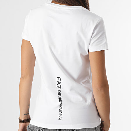 EA7 Emporio Armani - Camiseta de mujer 8NTT66-TJFKZ Blanca