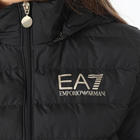 EA7 Emporio Armani - Chaqueta con capucha para mujer 8NTB23-TNF8Z Negro