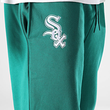 New Era - Pantaloni da jogging Chicago White Sox League Essentials 60416423 Verde
