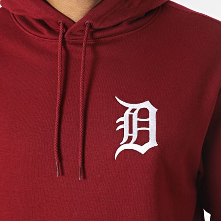 New Era - Sweat Capuche League Essentials Detroit Tigers 60416433 Bordeaux