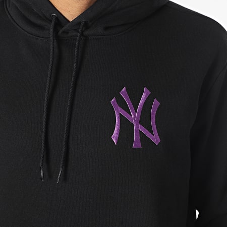 New Era - League Essentials Felpa con cappuccio New York Yankees 60416438 Nero