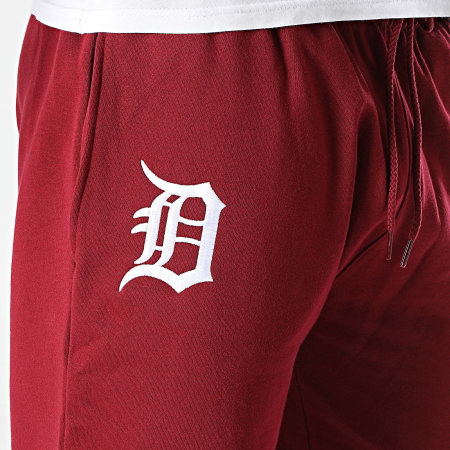 New Era - Pantalon Jogging Detroit Tigers League Essentials 60416441 Bordeaux