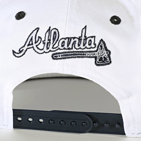 Casquette Snapback New Era Atlanta Braves - Modèle 9FORTY, Bleu Et Rouge, Neuve Avec étiquettes