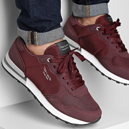 Zapatillas burdeos on sale