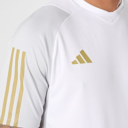 Adidas Sportswear - Maillot A Bandes Algérie FAF 22 HF1455 Blanc