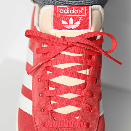 Adidas Originals - Zapatillas Gazelle IG1062 Glory Red Off White Core White rojo