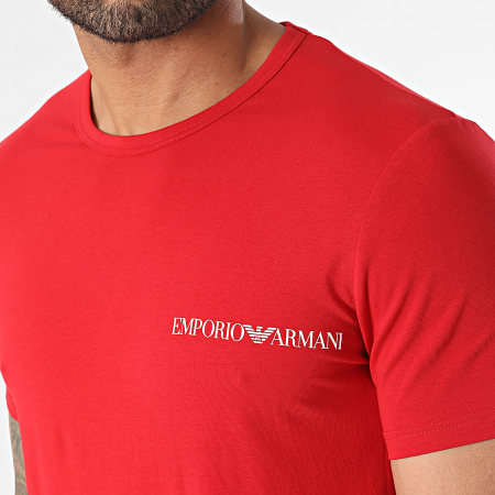 Emporio Armani - Lot De 2 Tee Shirts 111267-3F717 Noir Rouge