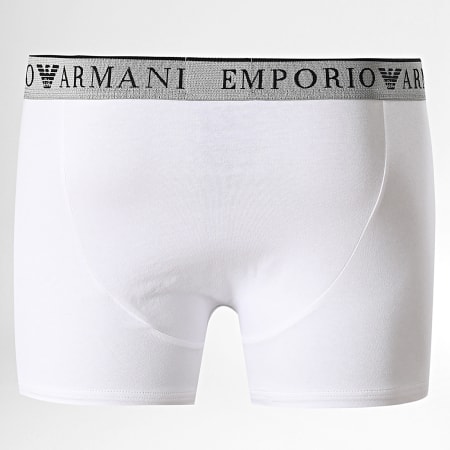 Emporio Armani - Lot De 2 Boxers 111769 Noir Blanc