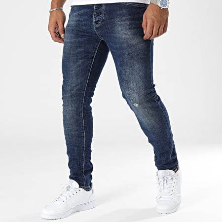KZR - Jeans regolari in denim blu