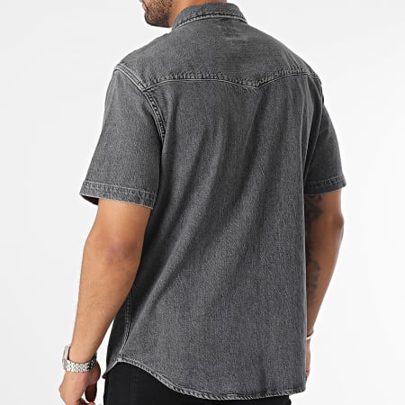 Levi's - A5722 Camicia di jeans a manica corta, grigio
