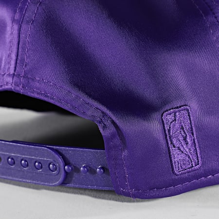 New Era - Cappello retro Los Angeles Lakers Snapback Patch Viola