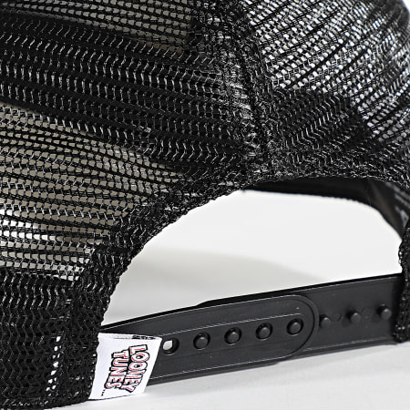 CAPSLAB Casquette Homme Trucker Effet Bamboo Looney Tunes Sylvester Pas Cher