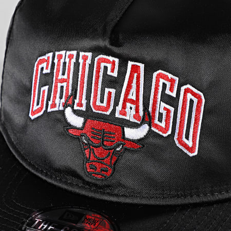 New Era - Casquette Snapback Patch Retro Chicago Bulls Noir