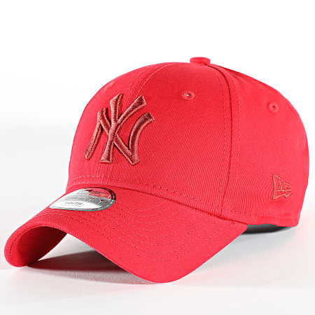 New Era - Gorra infantil 9Forty League Essential New York Yankees Red