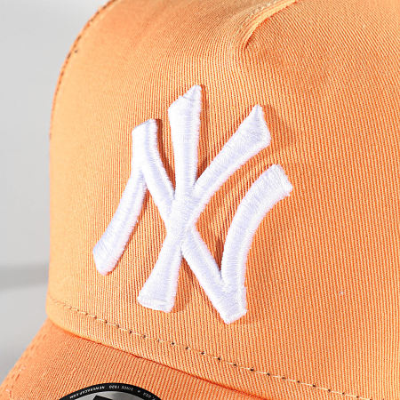 New Era Kids Trucker Cap - New York Yankees Rust Orange