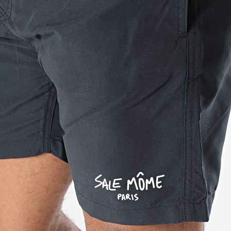 Sale Môme Paris - Pantaloncini da bagno Script Nero