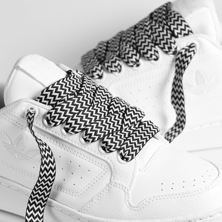 Adidas Originals - Sneakers NY 90 Cloud White Core Black x Superlaced Gros Lacet Black White