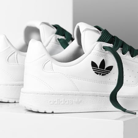 Adidas Originals - NY 90 Sneakers Footwear White Core Black x Superlaced Gros Lacet Green