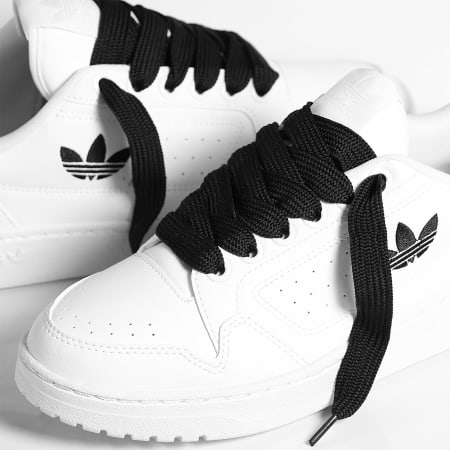 Adidas Originals - Sneakers NY 90 Footwear White Core Black x Superlaced Gros Lacet Noir