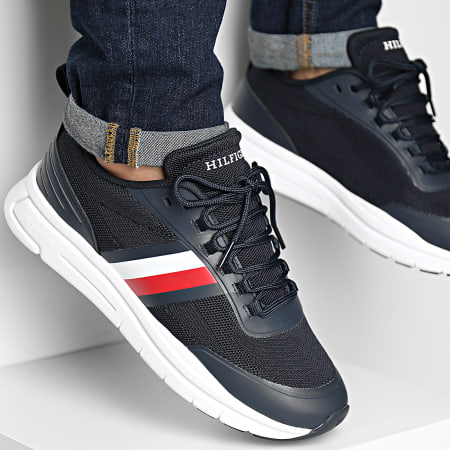 Tommy Hilfiger - Sneakers Modern Runner Stripes Knit 4835 Desert Sky