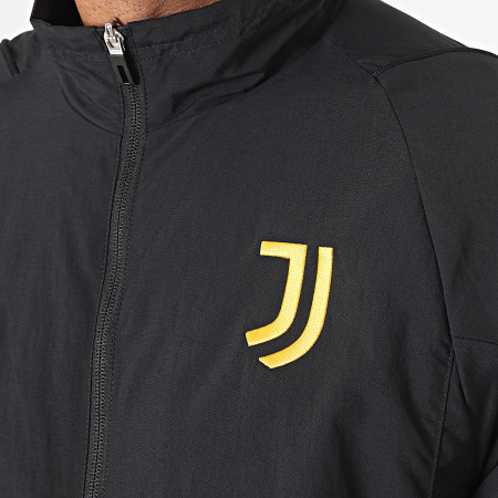 Bonnet Officiel Juventus F.C. – Noir – 100% Acrylique – Écusson Brodé – Taille Unique
