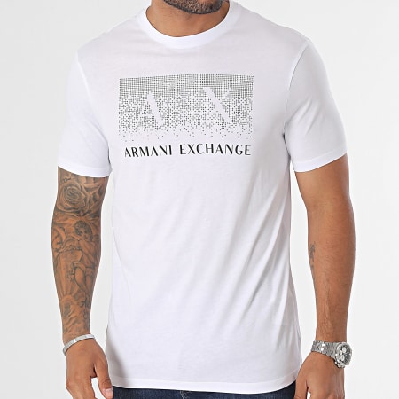 Armani Exchange - Camiseta 6RZTKE-ZJ8EZ Blanca